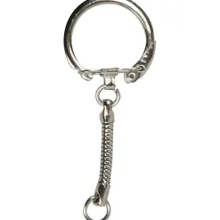 Outlet Set 25 anillas de llavero con cadena Bisutería