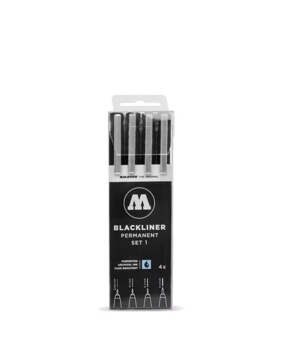 Sale Set #1 de 4 rotuladores calibrados Blackliner Rotuladores