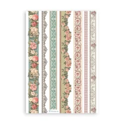 Online Set 8 hojas de Washi tape Wonderland A5 Decoupage|Papeles
