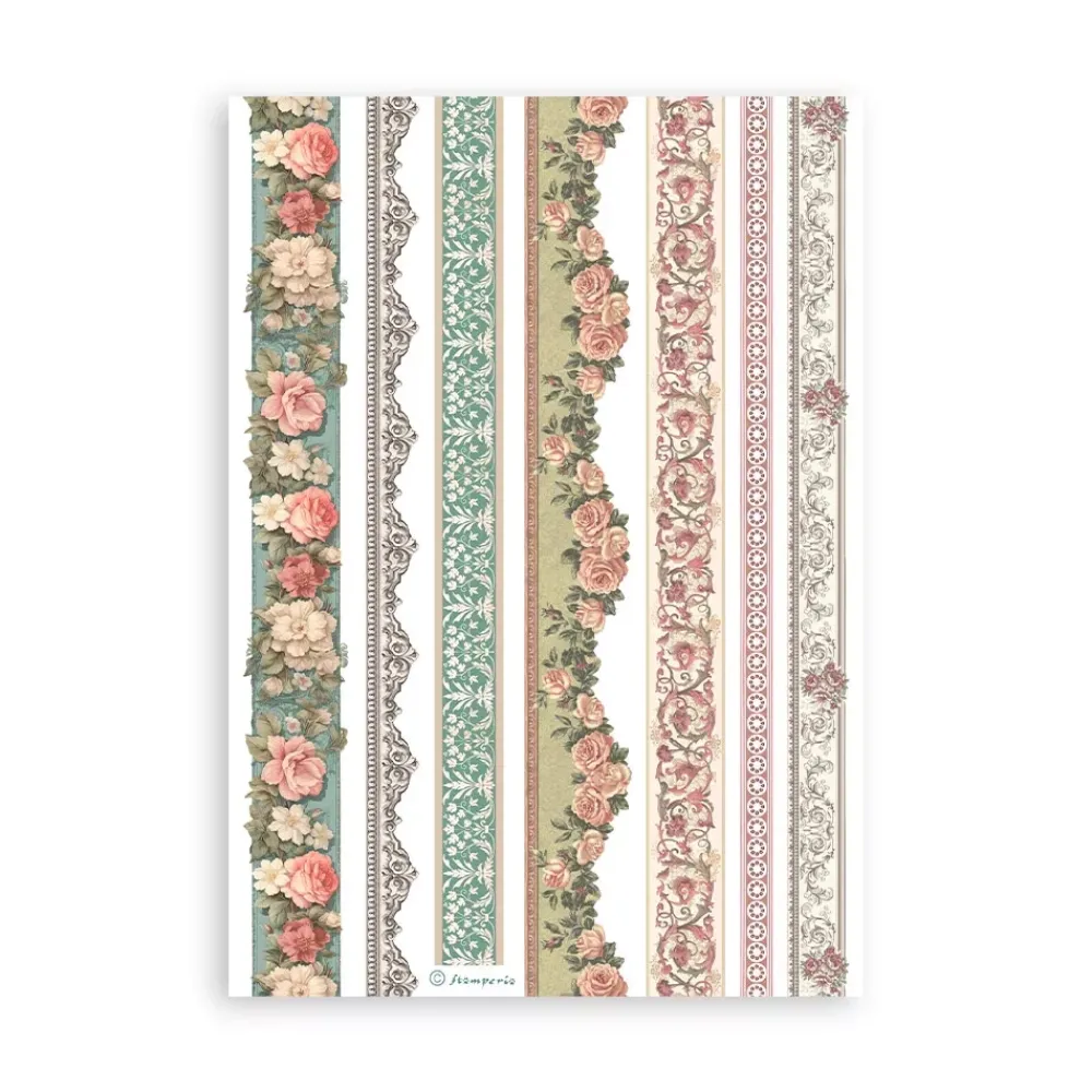 Online Set 8 hojas de Washi tape Wonderland A5 Decoupage|Papeles