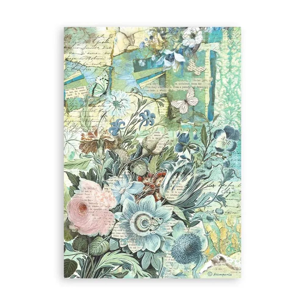 Online Set 8 hojas de Washi tape Wonderland A5 Decoupage|Papeles