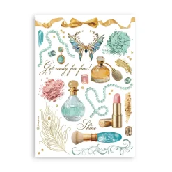 Sale Set 8 hojas de washi tape Masquerade A5 Papeles|Decoupage