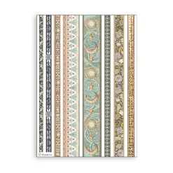 Hot Set 8 hojas de washi tape Fortune A5 Decoupage