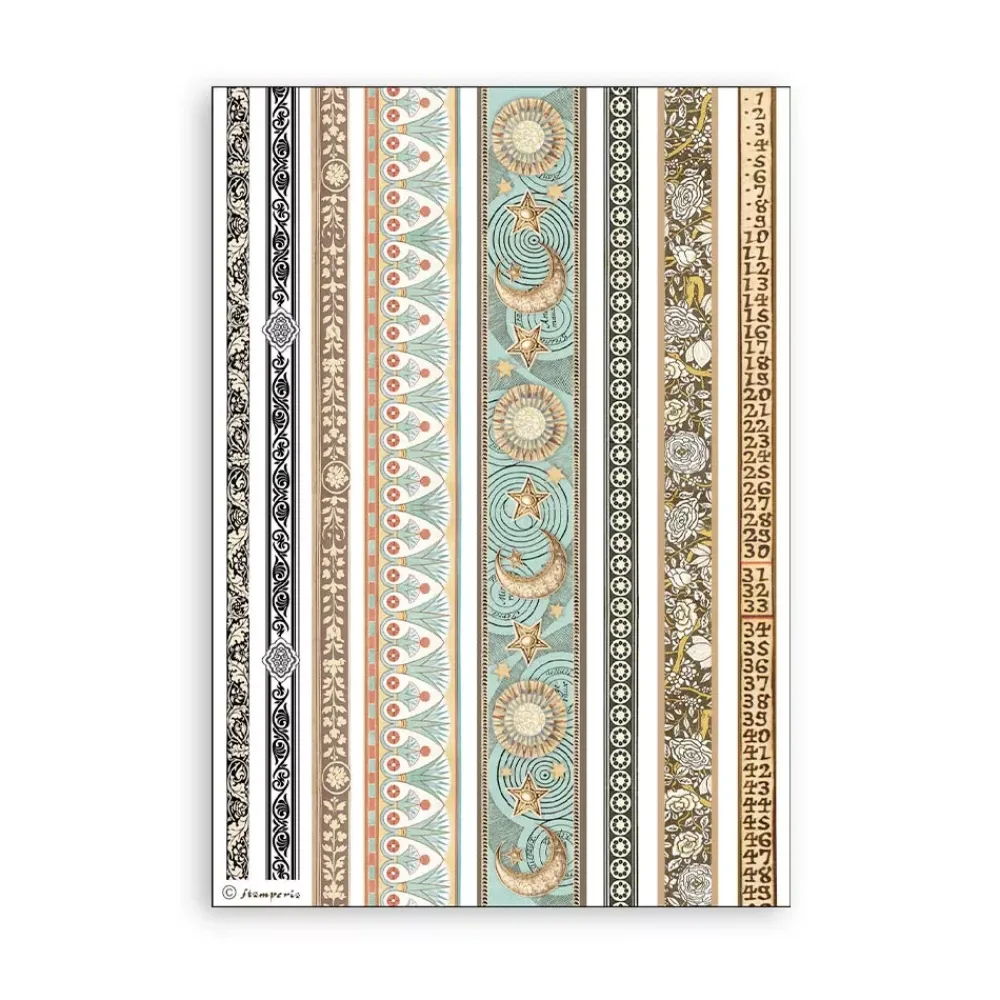 Hot Set 8 hojas de washi tape Fortune A5 Decoupage