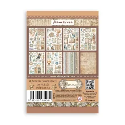 Hot Set 8 hojas de washi tape Fortune A5 Decoupage