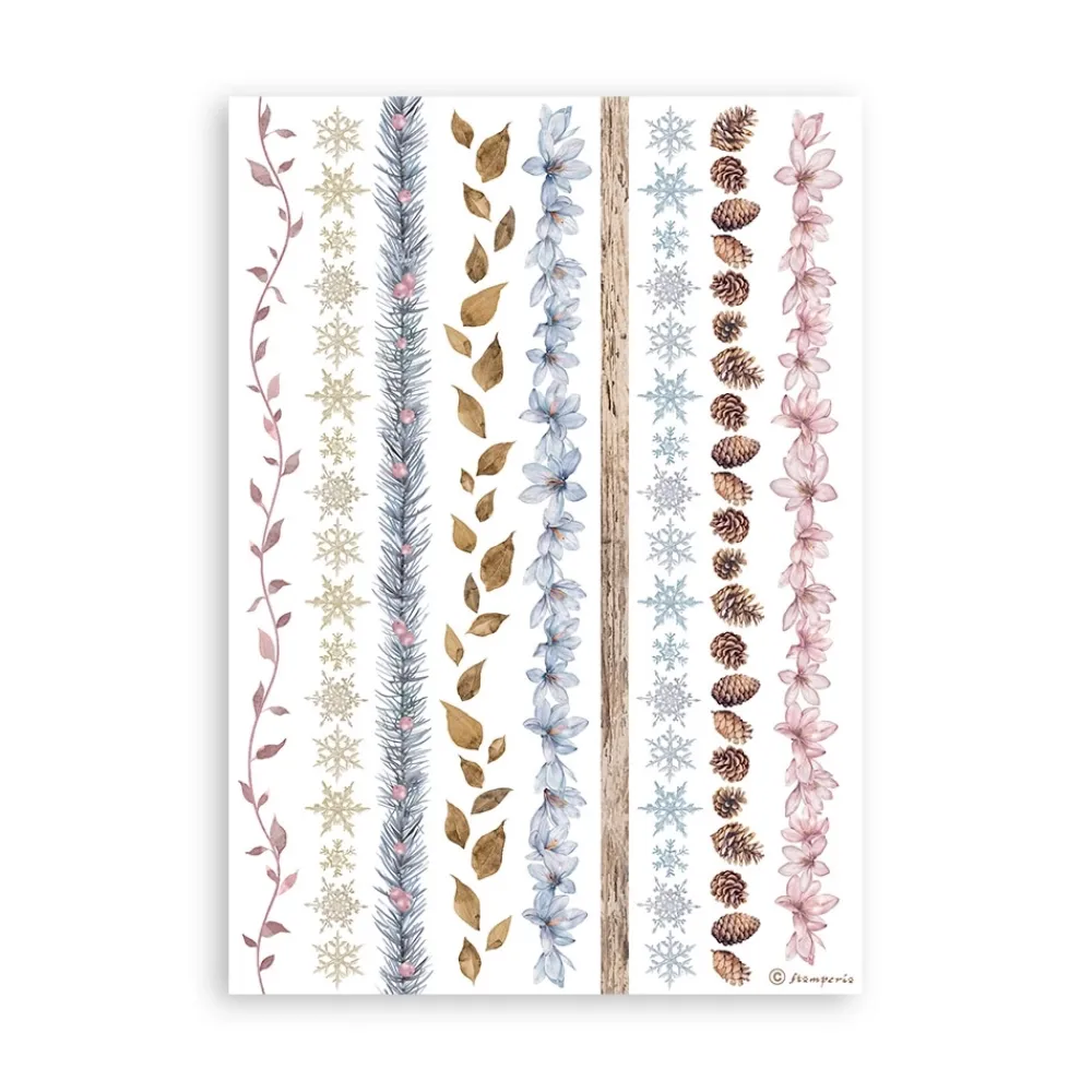 Set 8 hojas de Washi tape Dewdrops Papeles|Decoupage