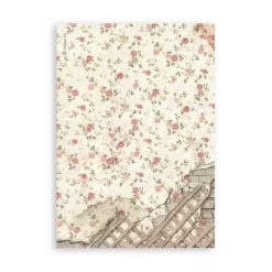 Online Set 8 hojas de washi tape House of Roses A5 Papeles