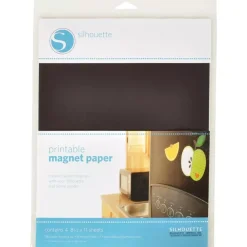Outlet Set 4 Hojas Magnéticas Imprimibles A4 Silhouette