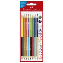 Sale Set 8 Lápices de colores Doble Punta 16 colores Classic Niños Niños Y Regalos