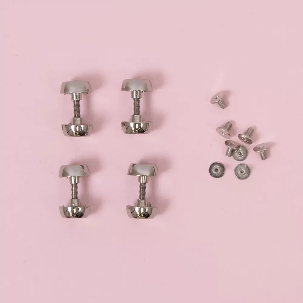 Sale Set 8 Mini Pomos Decorativos Plateados Herrajes