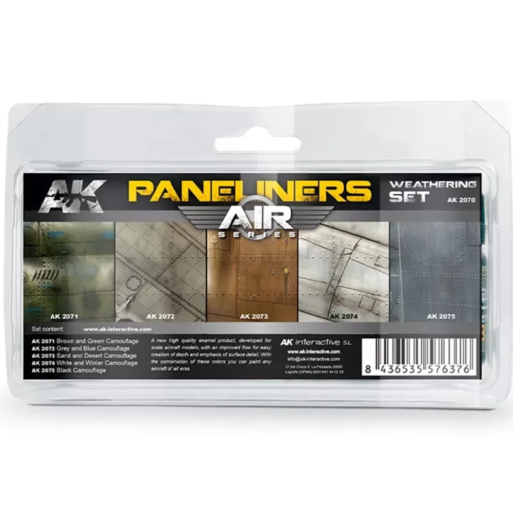 Discount Set 5 paneladores para weathering 17ml Maquetas Y Modelismo|Pinturas Para Maquetas Y Modelismo