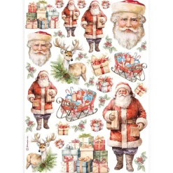 Discount Set 6 papeles de arroz All You Need For Christmas 21x30cm Decoupage