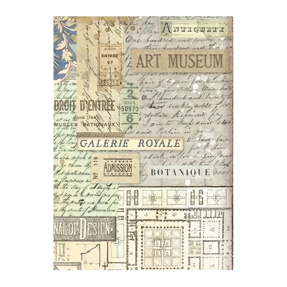 Online Set 8 papeles de arroz Art of Travelling 10x15cm Papeles|Decoupage