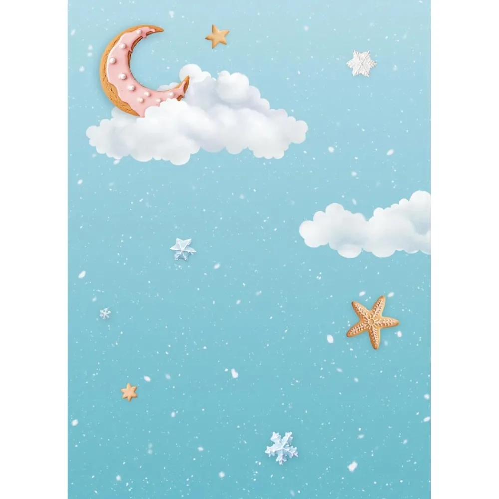 Clearance Set 8 papeles de arroz Backgrounds Romantic Candy Christmas 10x15cm Papeles|Decoupage