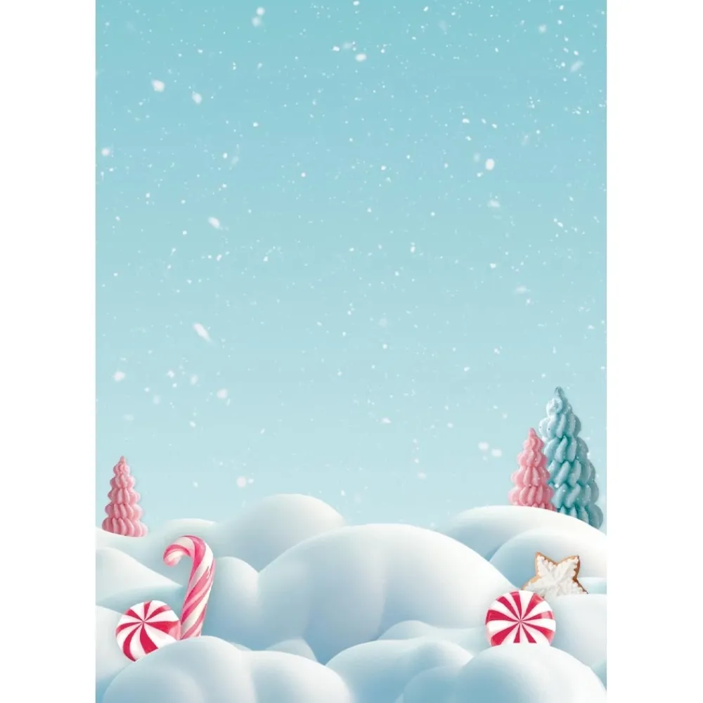 Clearance Set 8 papeles de arroz Backgrounds Romantic Candy Christmas 10x15cm Papeles|Decoupage