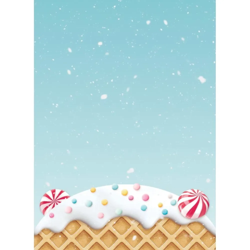 Clearance Set 8 papeles de arroz Backgrounds Romantic Candy Christmas 10x15cm Papeles|Decoupage