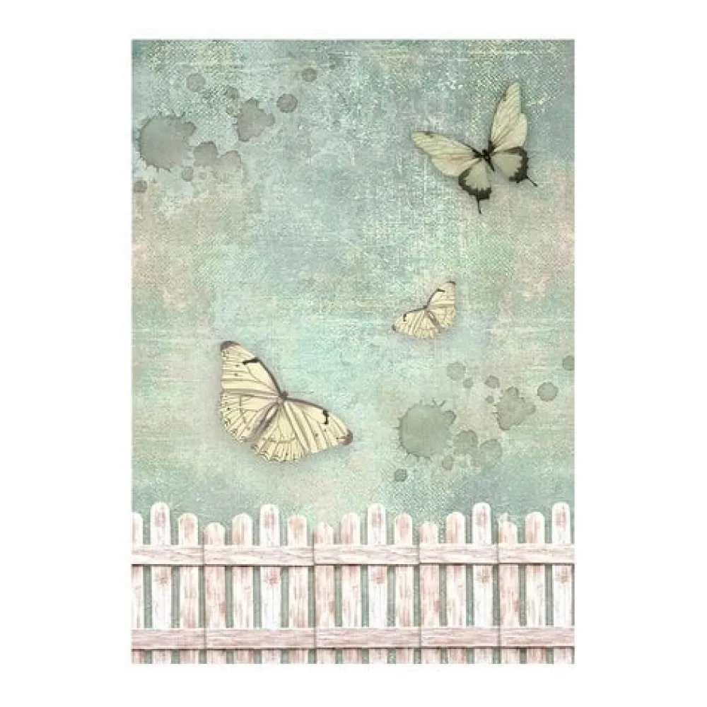 Outlet Set 8 papeles de arroz Backgrounds House of Roses 10x15cm Papeles|Decoupage