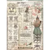 Set 6 papeles de arroz Brocante Antiques 21x30cm Decoupage