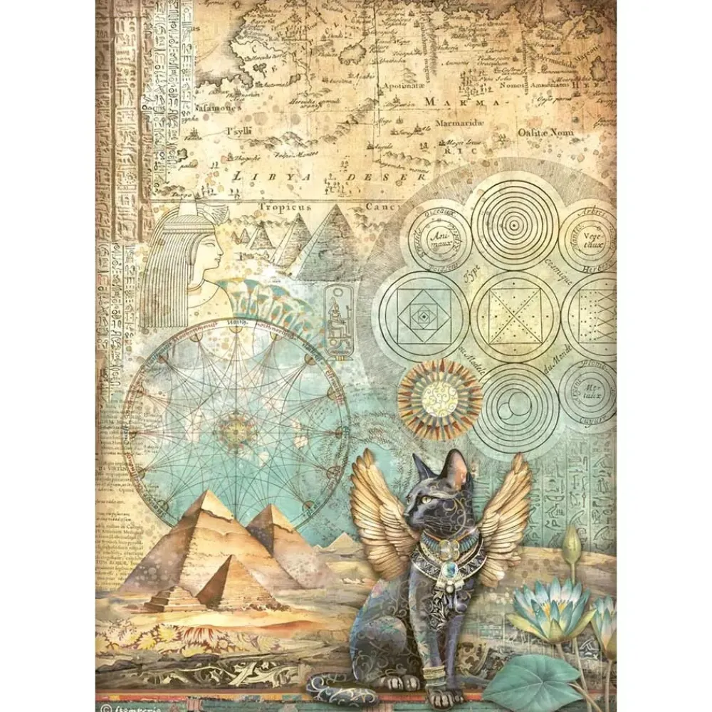 Hot Set 6 Papeles de Arroz Fortune 21x30cm Decoupage