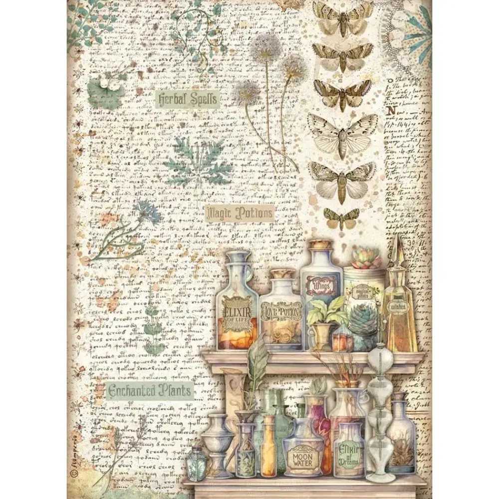 Hot Set 6 Papeles de Arroz Fortune 21x30cm Decoupage