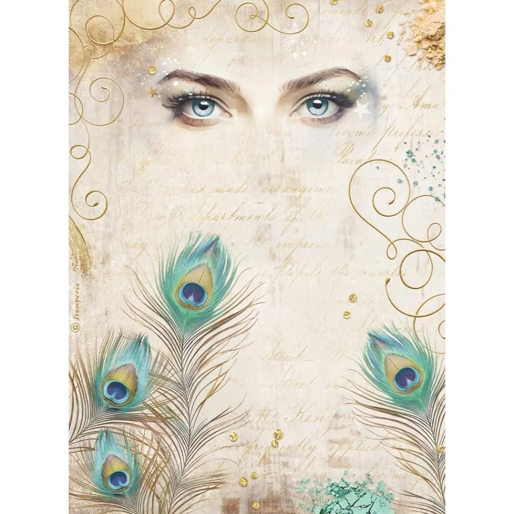 Clearance Set 6 papeles de arroz Masquerade 21x30cm Papeles|Decoupage