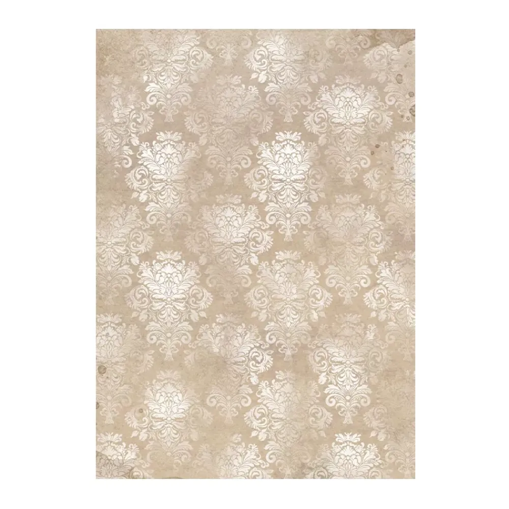 Clearance Set 8 papeles de arroz Romantic Golden Harmony 10x15cm Papeles|Decoupage