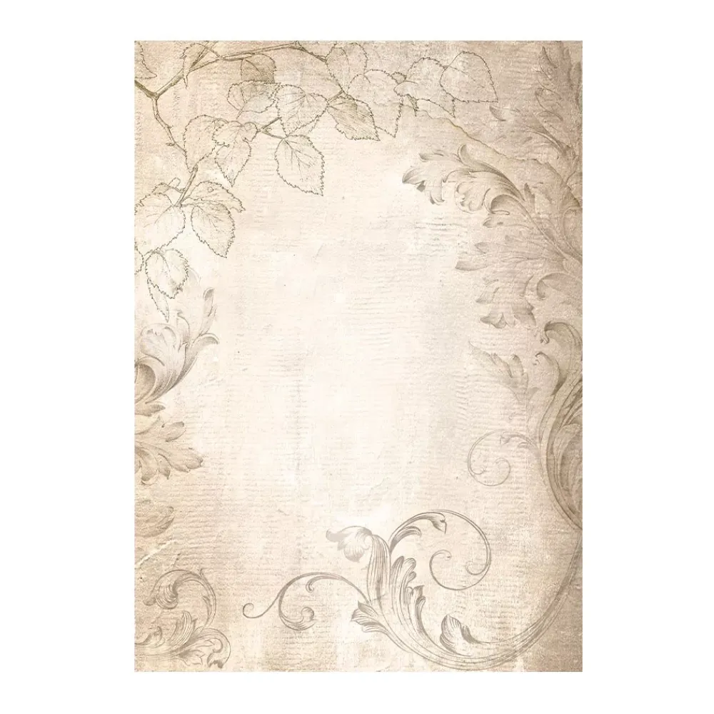 Clearance Set 8 papeles de arroz Romantic Golden Harmony 10x15cm Papeles|Decoupage