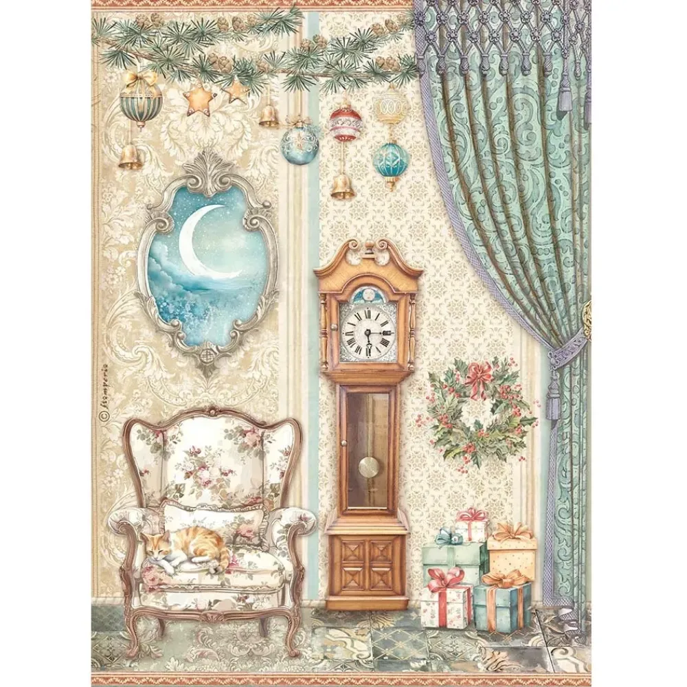Set 6 papeles de arroz The Nutcracker 21x30cm Decoupage|Papeles