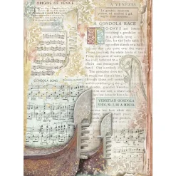 Clearance Set 6 papeles de arroz Venice City Of Art 21x30cm Decoupage|Papeles