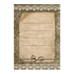 Clearance Set 8 papeles de arroz Verja Old Lace 10x15cm Papeles|Decoupage