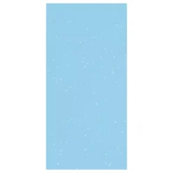 Set 6 Papeles de Seda Glitter Turquesa Papeles
