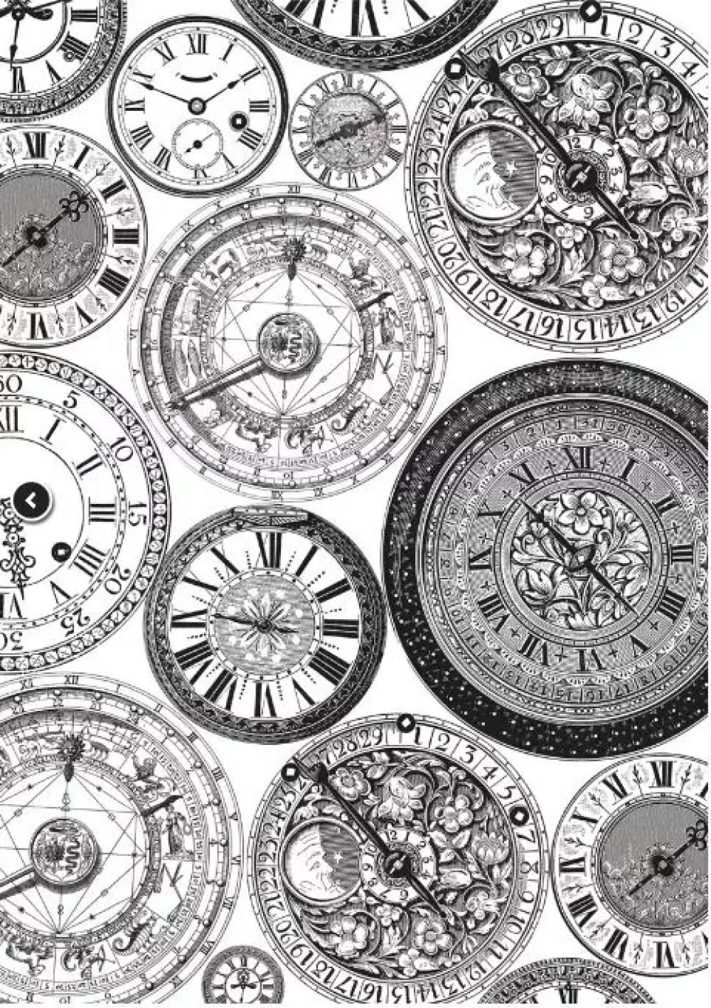 Set 4 papeles para decoupage Collector Diary IV A4 Decoupage