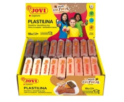Discount Set 18 Pastillas de Plastilinas Colores Multicultural 50gr Niños Niños Y Regalos|Pastas Moldeables