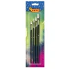 Discount Set 4 Pinceles Planos Pelo Natural Niños Niños Y Regalos