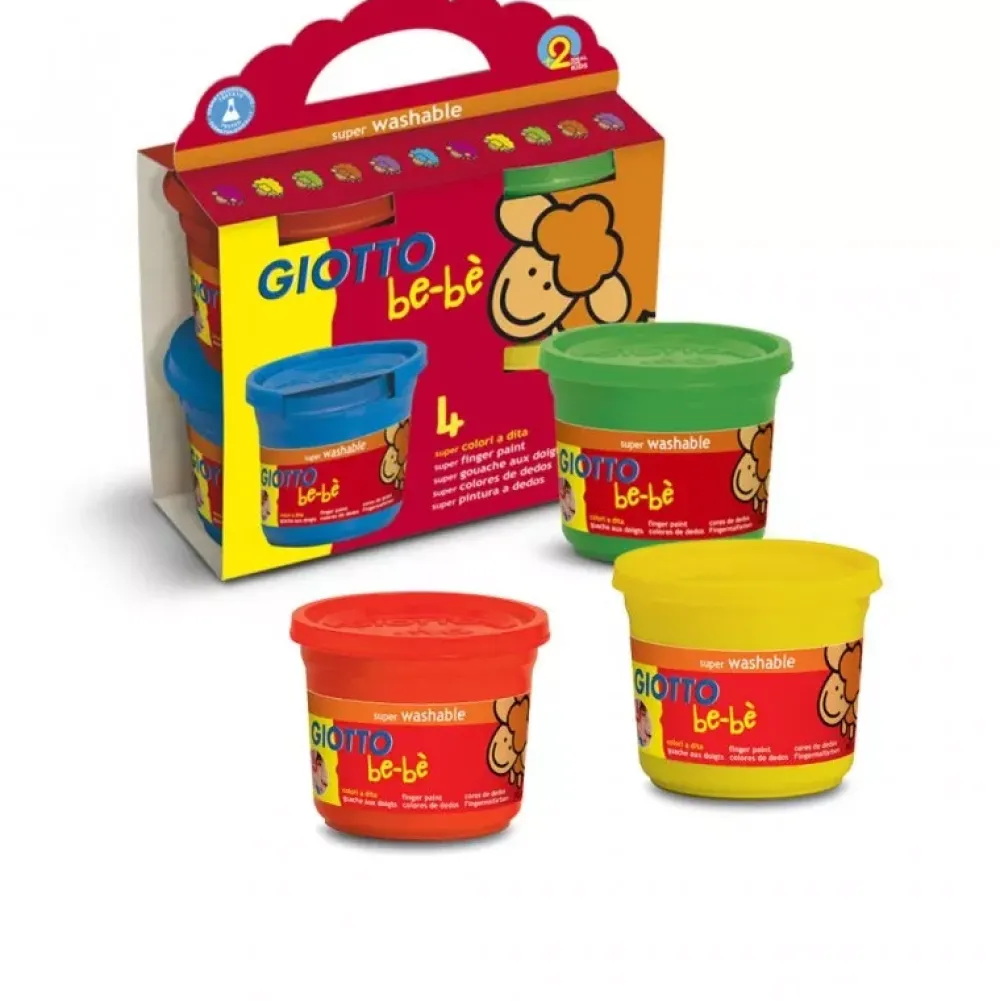Online Set 4 Pintura de Dedos Be-bè Niños Niños Y Regalos