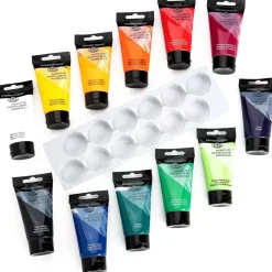 Clearance Set 12 Pinturas Acrílicas 75ml Pinturas Acrílicas