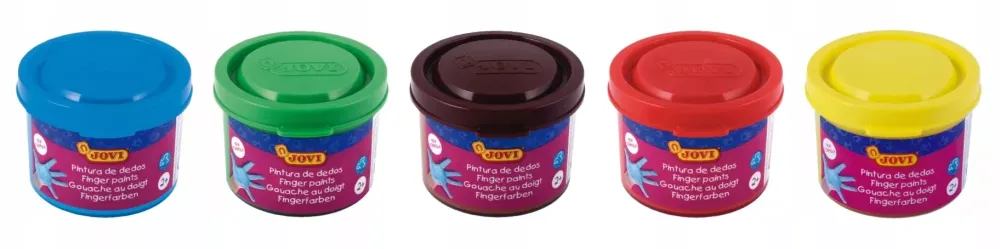 Sale Set 5 Pinturas de Dedos 35ml Niños Niños Y Regalos