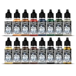 Outlet Set 16 pinturas modelismo American Revolution 18ml Pinturas Para Maquetas Y Modelismo