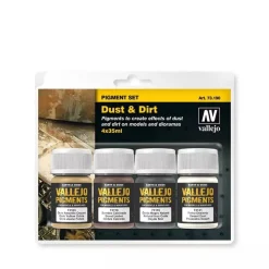 Clearance Set 4 pinturas para modelismo 190 Polvo y Suciedad Pigments FX 35ml Maquetas Y Modelismo|Pinturas Para Maquetas Y Modelismo