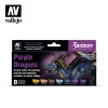 Discount Set 8 pinturas para modelismo 305 Purple Dragons Fantasy 17ml Maquetas Y Modelismo