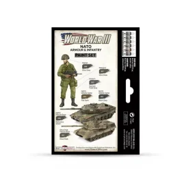 Online Set 6 pinturas para modelismo 223 WWIII NATO Armour & Infantry Wargames Flames of War 17ml Maquetas Y Modelismo|Pinturas Para Maquetas Y Modelismo
