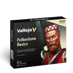 Best Set 16 pinturas para modelismo 101 Folkstone Basics Figure 17ml Pinturas Para Maquetas Y Modelismo|Maquetas Y Modelismo