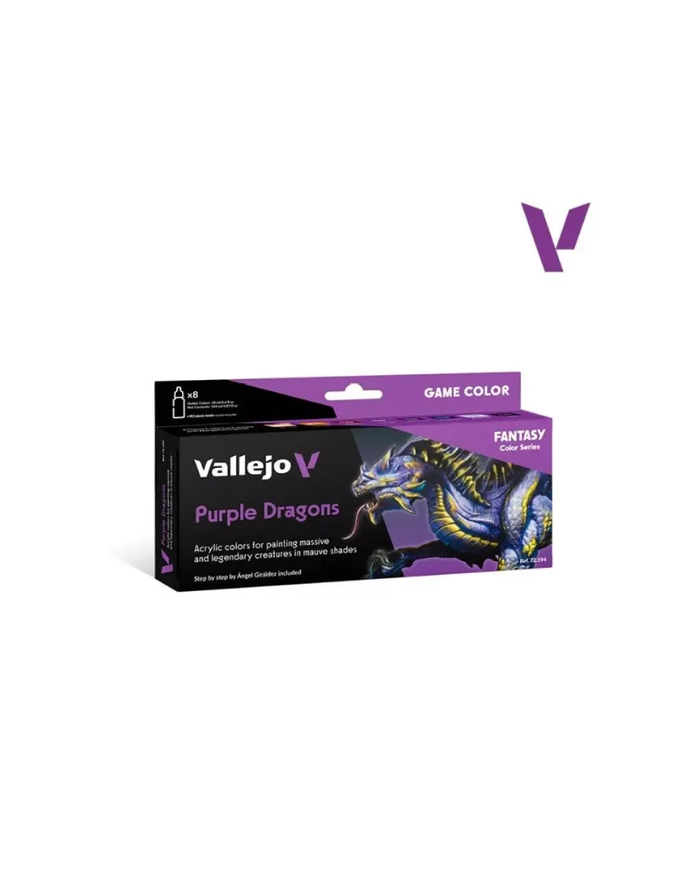 Best Set 8 pinturas para modelismo 194 Imperian Purple Dragons 18ml Maquetas Y Modelismo|Pinturas Para Maquetas Y Modelismo