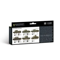 Outlet Set 8 pinturas para modelismo 188 Soviet WWII Camo Colors AFV 17ml Pinturas Para Maquetas Y Modelismo|Maquetas Y Modelismo