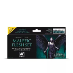 Online Set 8 pinturas para modelismo 102 Malefic Flesh Fantasy-Pro 17ml Pinturas Para Maquetas Y Modelismo