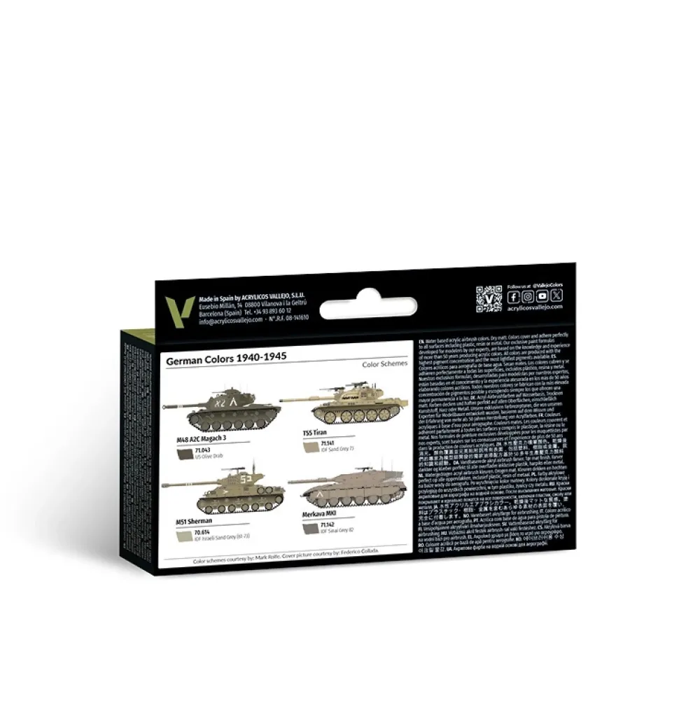 Best Set 6 pinturas para modelismo 210 IDF Colors AFV 17ml Pinturas Para Maquetas Y Modelismo|Maquetas Y Modelismo