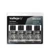 Sale Set 4 pinturas para modelismo 602 Jet Exhaust Metal Color 32ml Pinturas Para Maquetas Y Modelismo