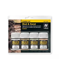 Sale Set 4 pinturas para modelismo 191 Barro y Arena Pigments FX 35ml Maquetas Y Modelismo|Pinturas Para Maquetas Y Modelismo