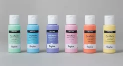 Clearance Set 6 Pinturas pastel Surtidas 60ml Pinturas Acrílicas
