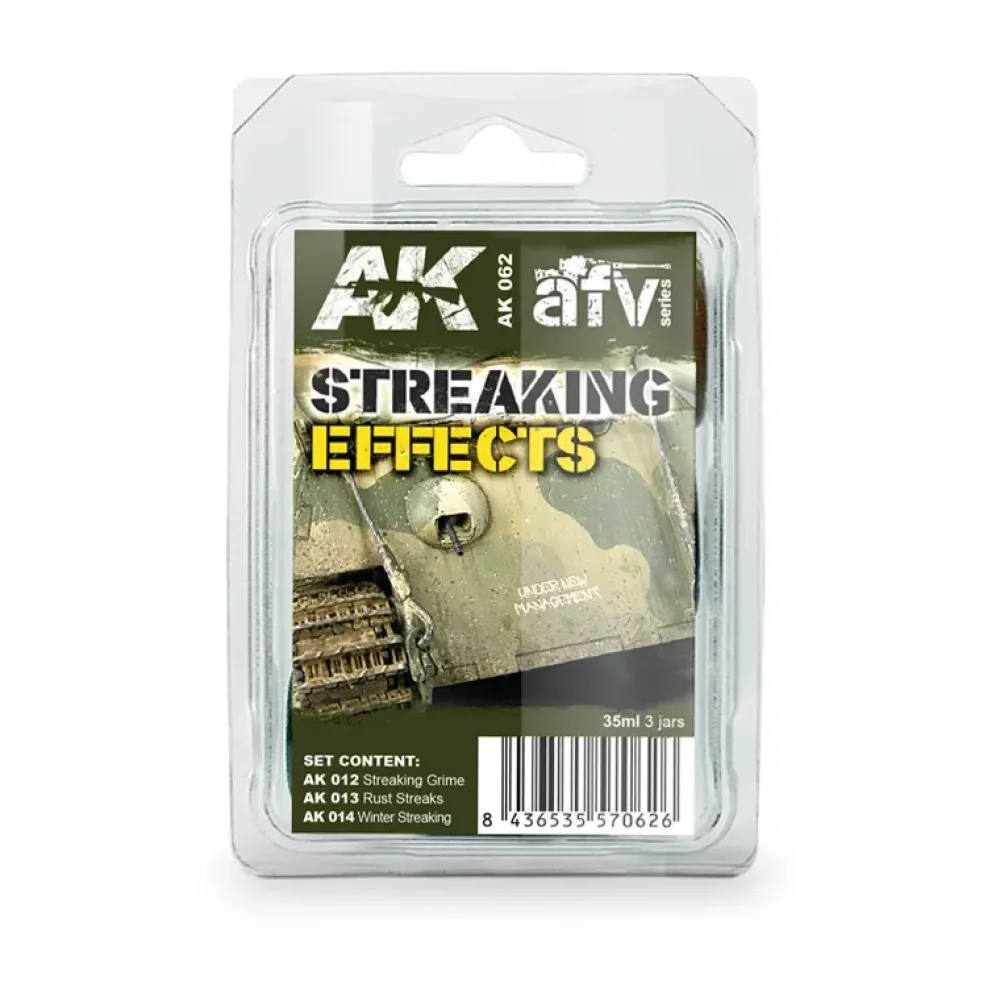 Hot Set 3 pinturas Streaking Effects 35ml Maquetas Y Modelismo|Pinturas Para Maquetas Y Modelismo
